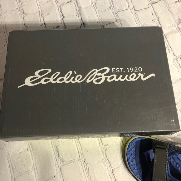 NIB! KIDS Eddie Bauer Mikey Sandal Blue & Gray - Picture 11 of 12